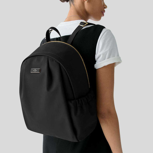 KATE SPADE Carter Nylon Large Backpack Black RS-KL962