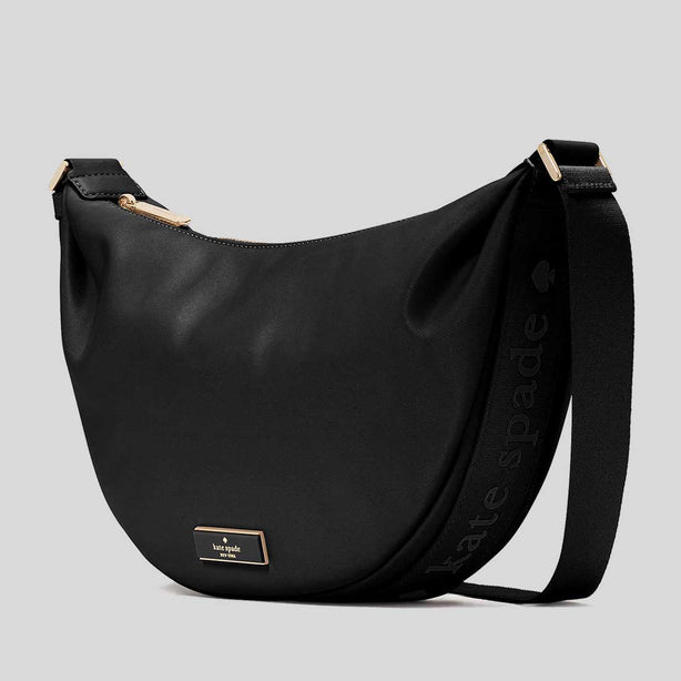 KATE SPADE Carter Nylon Medium Sling Bag Black RS-KL966