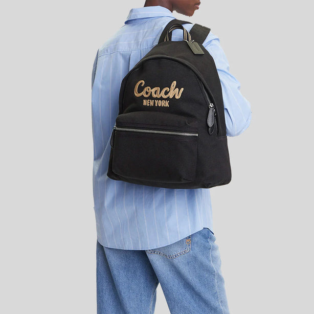 COACH Cargo Backpack Black RS-CAM76