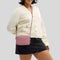 COACH Mini Jamie Camera Bag With Star Print Silver/Dusty Pink Multi RS-CCI73