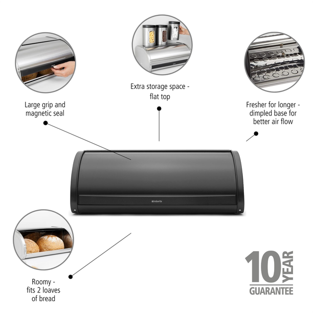 BRABANTIA Roll Top Bread Bin