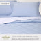 Hallmark Lyocell Comforter Quilt - Sky Blue