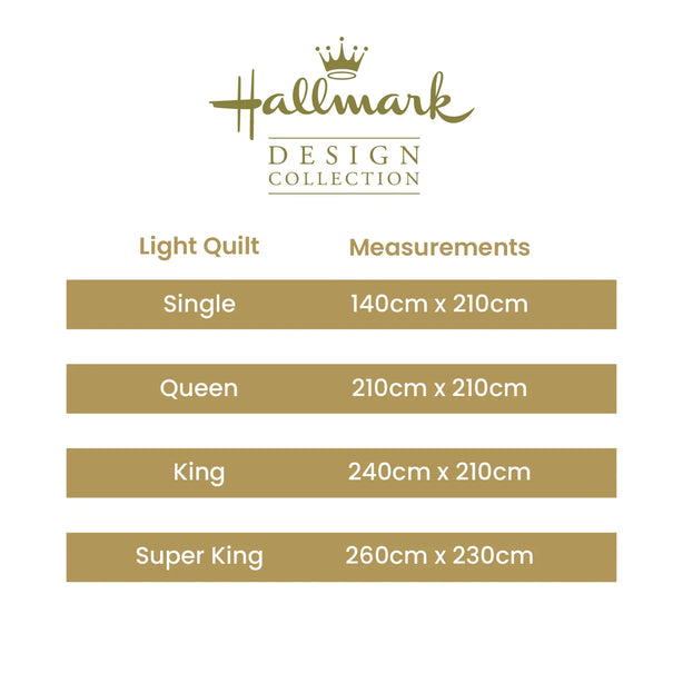 Hallmark Lyocell Comforter Quilt - Sky Blue