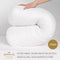Hallmark 5-Star Hotel Down-Proof Comfy Fiber Bolster