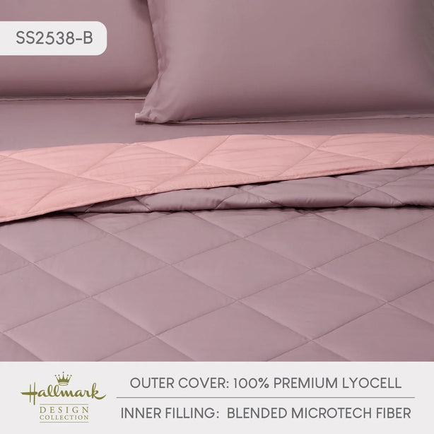 Hallmark Lyocell Comforter Quilt - Lavender