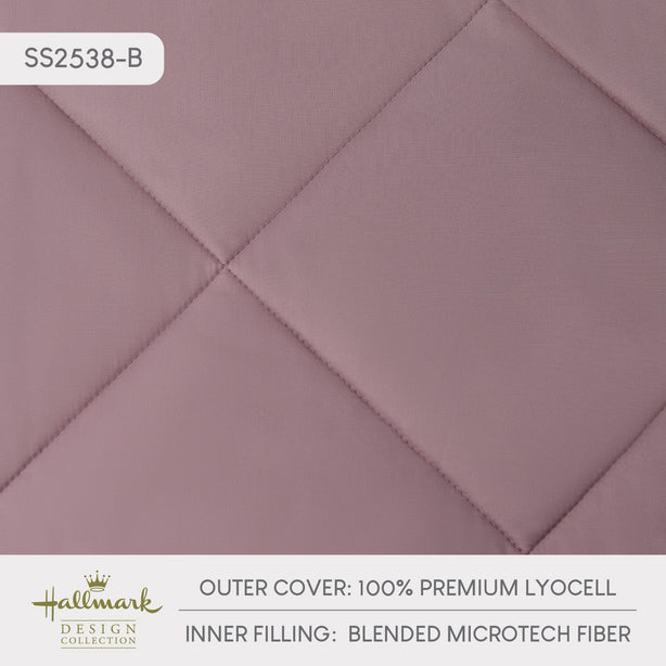 Hallmark Lyocell Comforter Quilt - Lavender