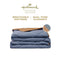 Hallmark Lyocell Comforter Quilt - Deep Blue