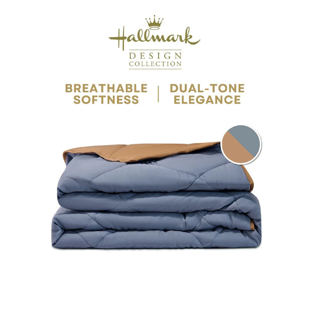 Hallmark Lyocell Comforter Quilt - Deep Blue