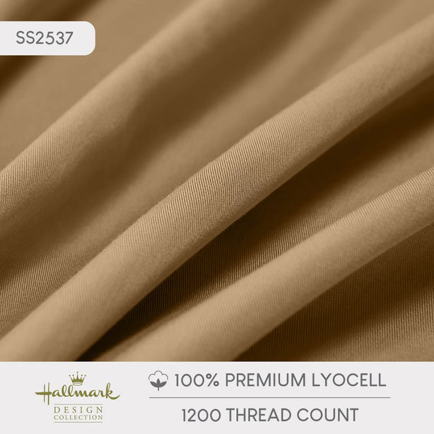 Hallmark Lyocell Fitted Sheet Set - Autumn