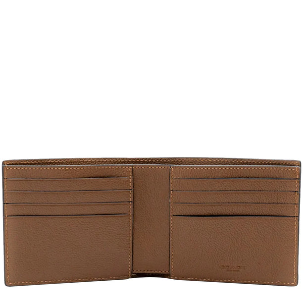 Coach Boxed 3 In 1 Wallet Gift Set in Dark Saddle CS433