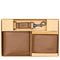 Coach Boxed 3 In 1 Wallet Gift Set in Dark Saddle CS433