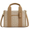 Coach Smith Tote Bag 24 In Signature Jacquard - Light Khaki Multi CAR78