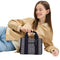 Coach Smith Tote Bag 24 In Signature Jacquard - Navy/ Midnight Navy CAR78