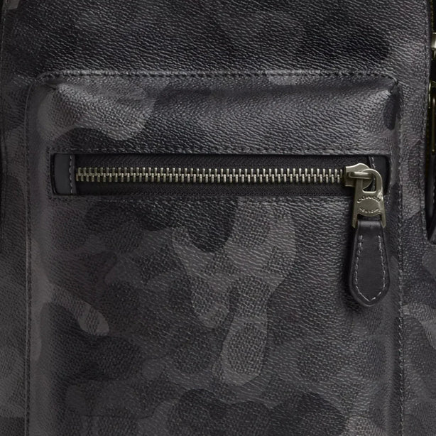 Coach West Pack Bag In Signature Camo Print - Grey Multi CW312