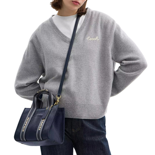 Coach Smith Tote Bag 24 - Denim Multi CBH14