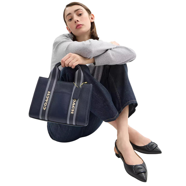 Coach Smith Tote Bag 24 - Denim Multi CBH14