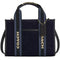 Coach Smith Tote Bag 24 In Regenerative Cotton - Dark Denim Multi CCL67