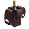 Coach Wine Carrier Bag In Signature Canvas - Black Currant CAQ93