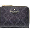 Kate Spade Spade Flower Small L-Zip Wallet - Black KK894