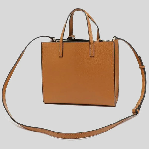 MARC JACOBS Mini Grind Coated Leather Tote Smoked Almond RS-M0015685