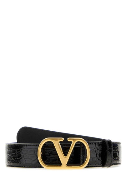 Black Leather Belt