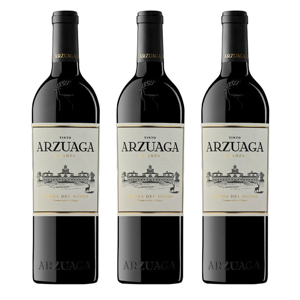 [BUNDLE OF 3] ARZUAGA CRIANZA 2022 750ML