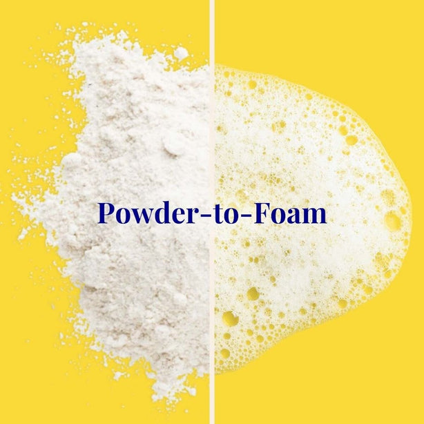 The Powder Shampoo Invigorating & Stimulating Foaming Powder Shampoo For Thinning & Aging Hair 20g Sustainable, Vegan, Plastic-Free