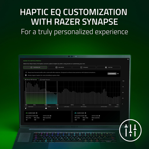 Razer Freyja - HD Haptic Gaming Cushion - FRML Packaging