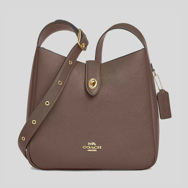 COACH Hadley Convertible Crossbody Bag Dark Stone RS-CW002