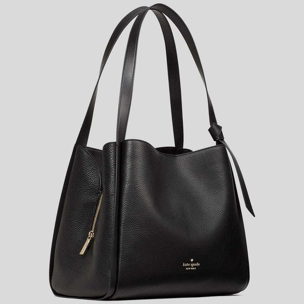 KATE SPADE Knott Large Carryall Bag Black RS-KM663