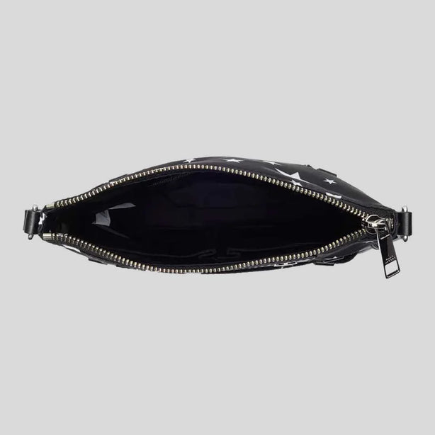 MARC JACOBS Star Print Preppy Nylon Swing Pack Bag Black Multi RS-4R5HCR078H02
