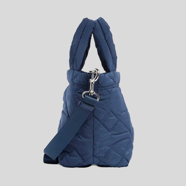 MARC JACOBS Quilted Nylon Mini Tote Azure Blue RS-M0016681