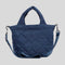 MARC JACOBS Quilted Nylon Mini Tote Azure Blue RS-M0016681