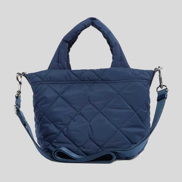 MARC JACOBS Quilted Nylon Mini Tote Azure Blue RS-M0016681