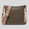 MICHAEL KORS Jet Set Travel Small Signature Logo Messenger Bag Brown RS-35S5GTVC1B