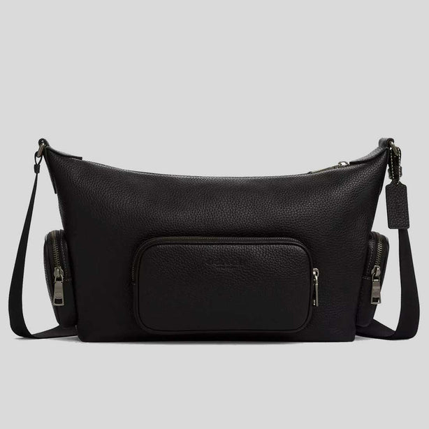 COACH Finn Crossbody Bag With Pockets Black RS-CCG15