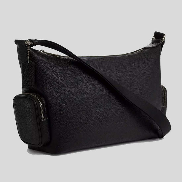 COACH Finn Crossbody Bag With Pockets Black RS-CCG15