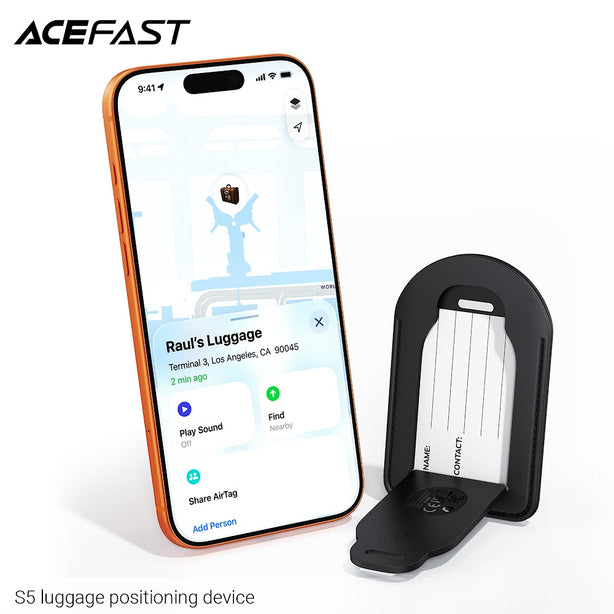 Acefast S5 Luggage Positioning Device - Black