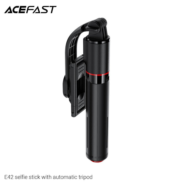 Acefast E42 Supports Automatic Selfie Stand Opening - Black