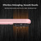SATOSHI Upgraded Compact Anti-Frizz Cordless Ionic Heated Comb Fast Heating Hair Straightening Gift