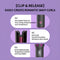 SATOSHI Auto Hair Curler Transparent Anti Scald Ionic Hair Care One Touch Wireless 自动卷发棒
