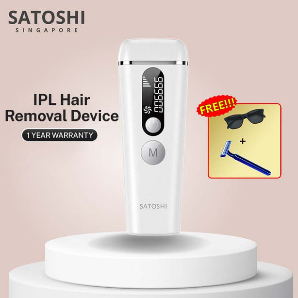 Satoshi Premium IPL Hair Removal Device Painless Hair Removal Laser Full Body Hair Removal Pain-Free