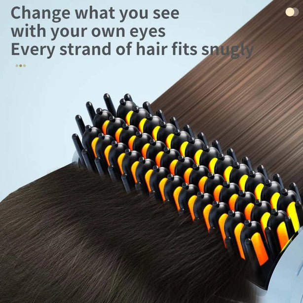 SATOSHI Negative Ion Wireless Hair Straightener Hair Straightener Comb Hair Curler Hair Styling Gift