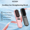 SATOSHI Compact Anti-frizz Heated Comb Fast Heating Cordless Ionic Hair Straightening Brush Gift