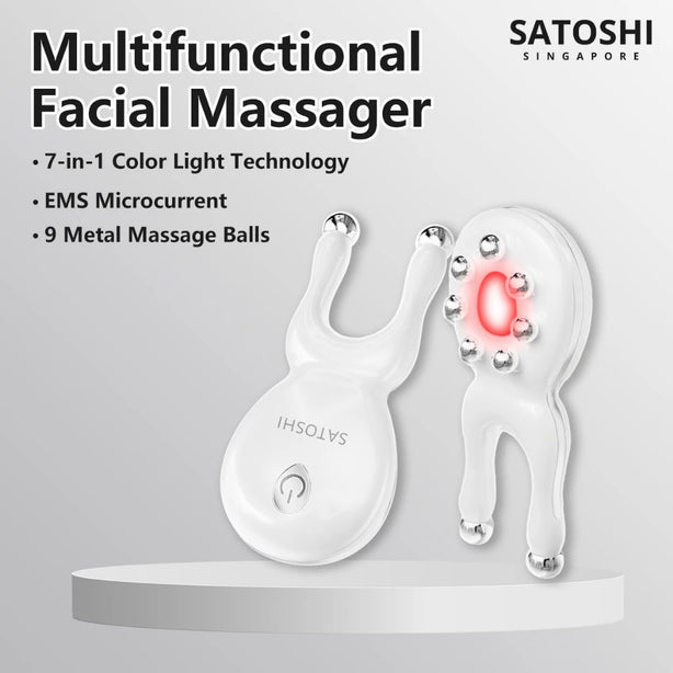 SATOSHI Face Eye Massager Anti-Aging Skin Lifting Reduce Puffiness Tightening Firming Beauty Device Gift