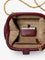 Bottega Veneta Lauren 1980 Intrecciato Leather Handbag - Lava Red-Brass V