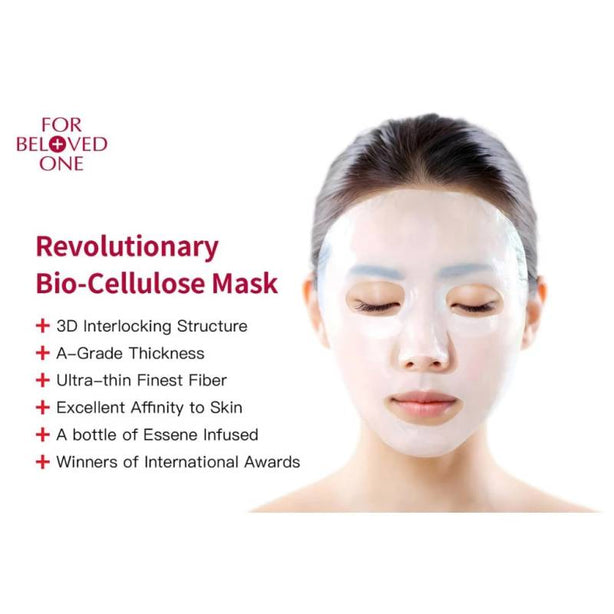 FOR BELOVED ONE - Taiwan 3 Pcs/Box Melasleep Brightening Lumi's key Bio-Cellulose Mask