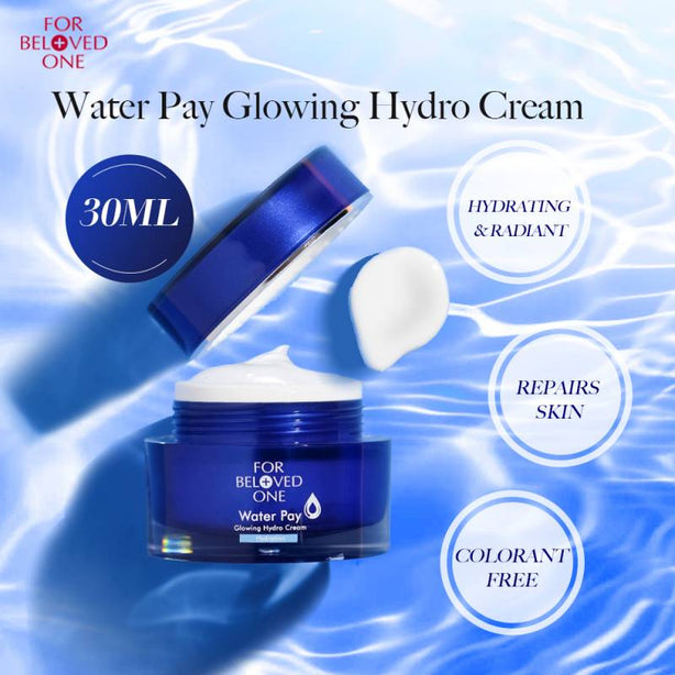 FOR BELOVED ONE - Taiwan Water Pay Glowing Hydro Cream Moisturize Repair Hydration 30ML