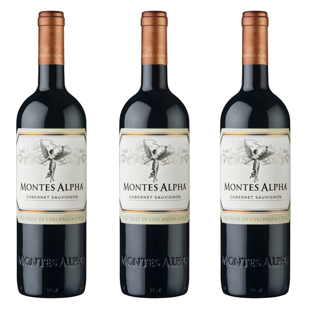 [BUNDLE OF 3] MONTES ALPHA CABERNET SAUVIGNON 2022