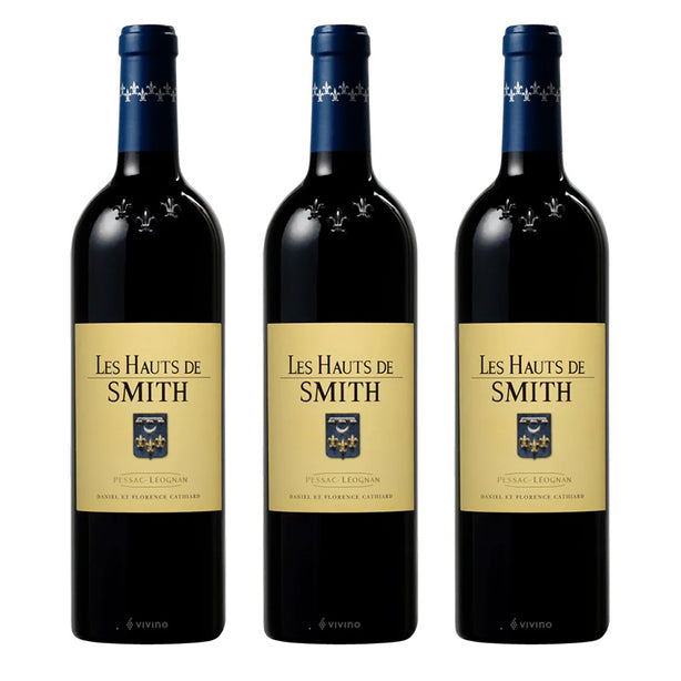 [BUNDLE OF 3] LES HAUTS SMITH ROUGE 2019 750ML